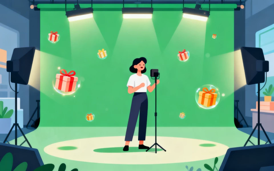 直播间特效新玩法：全屏触发特效+绿幕特效让你的直播脱颖而出